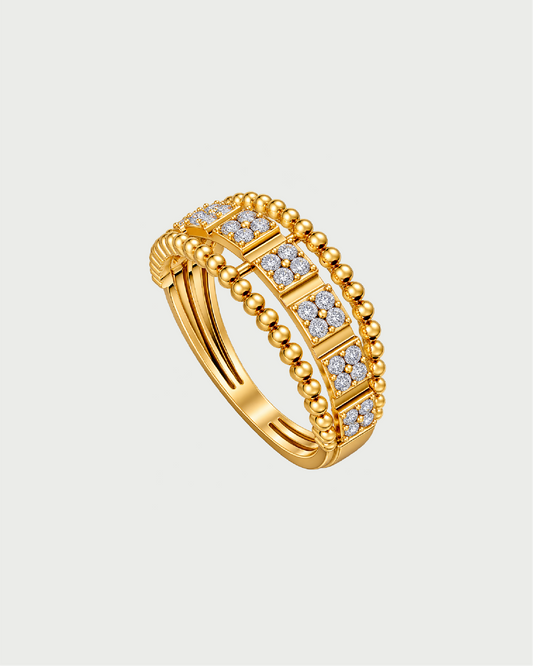 Beaded ring